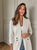 Full Size Open Front Long Sleeve Cardigan Plus Size - front
